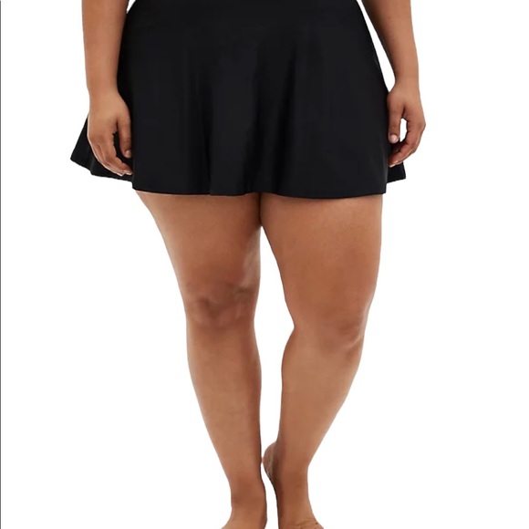 torrid Other - torrid Black High Waisted Skater Swim Skirt 3X